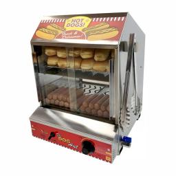 Paragon Dog Hut 200 L Stainless Steel Hot Dog Steamer with Temperature Control thumbnail 1