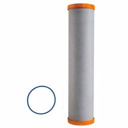 Pelican Water Pelican PC200-CR 20 in. Carbon Block Whole House Replacement Water Filter with O-Ring thumbnail 1