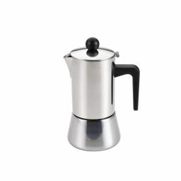 BonJour Coffee & Tea 4-Cup Stainless Steel Stovetop Espresso Maker thumbnail 1