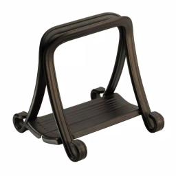 interDesign York Lyra Squeeze Napkin Holder, Powder Coated Bronze Steel thumbnail 1
