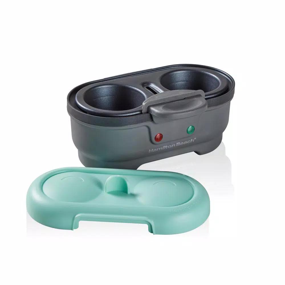 Hamilton Beach Egg Bites Maker and Egg Poacher, Grey