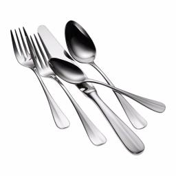 Oneida Baguette 18/10 Stainless Steel Serving Spoons, Silver (Set of 12) thumbnail 2