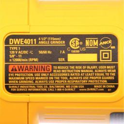 DEWALT 7 Amp 4-1/2 in. Small Angle Grinder with 1-Touch Guard (4-Pack) thumbnail 13