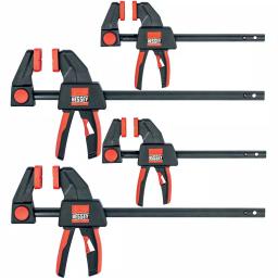 BESSEY Trigger Clamp Set, 4-Piece (Includes EHKM06 and EHKL12) thumbnail 2