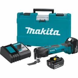 Makita 18V LXT Cordless Oscillating Multi-Tool Kit with 5.0Ah Battery and Charger thumbnail 2