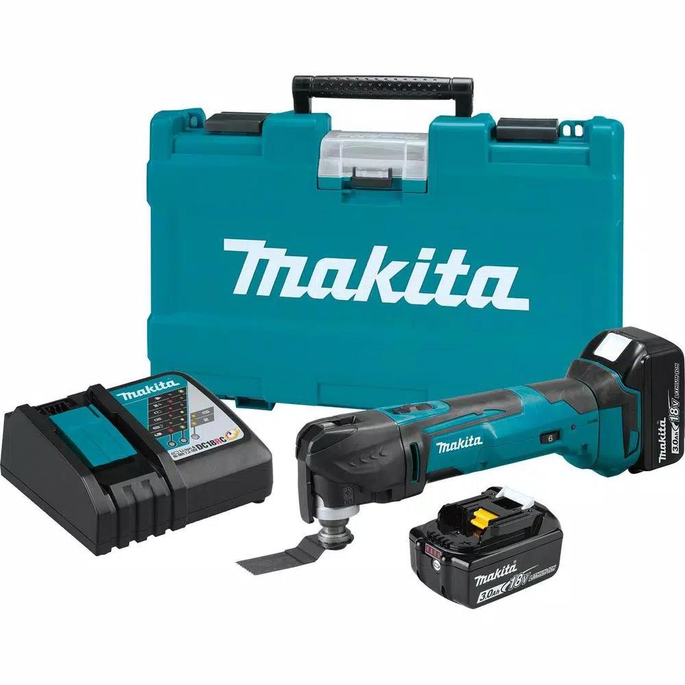 Makita 18V LXT Cordless Oscillating Multi-Tool Kit with 5.0Ah Battery and Charger