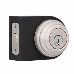 Kwikset 980 Satin Nickel Double Cylinder Deadbolt with SmartKey Security thumbnail 3