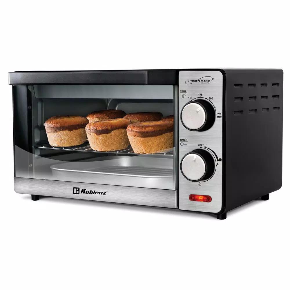 Koblenz Kitchen Magic Collection 10-Liter Silver Toaster Oven