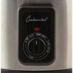 Continental 5.8 Qt. Electric Deep Fryer and Multi-Cooker, Stainless Steel thumbnail 6