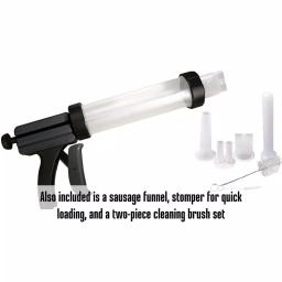 Weston Jerky Gun Junior Homemade Jerky, Snack Stick, and Sausage Maker Kit thumbnail 4
