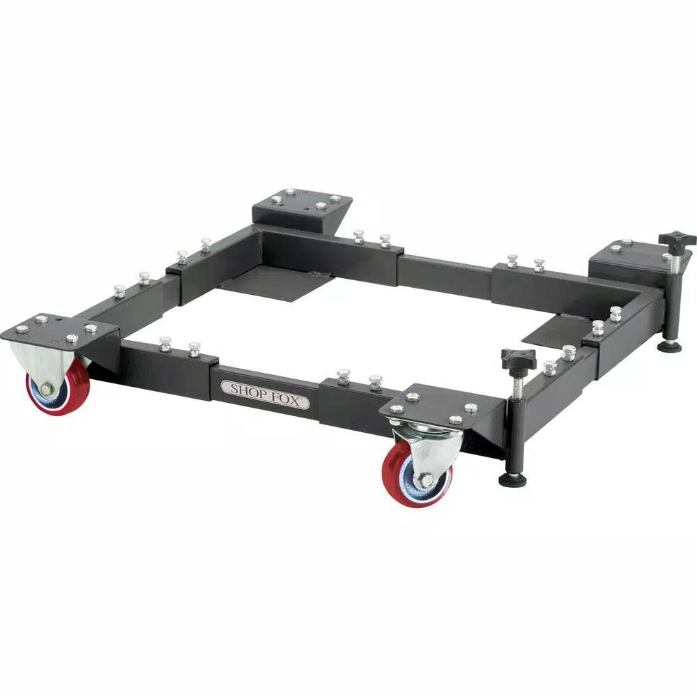 Shop Fox Fox Heavy-Duty Mini Mobile Base for Power Tools, 600 lb Capacity