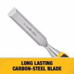 DEWALT DWHT 3-Piece Wood Chisel Set with Bonus 1-1/4 in. and 1-1/2 in. Chisels thumbnail 3