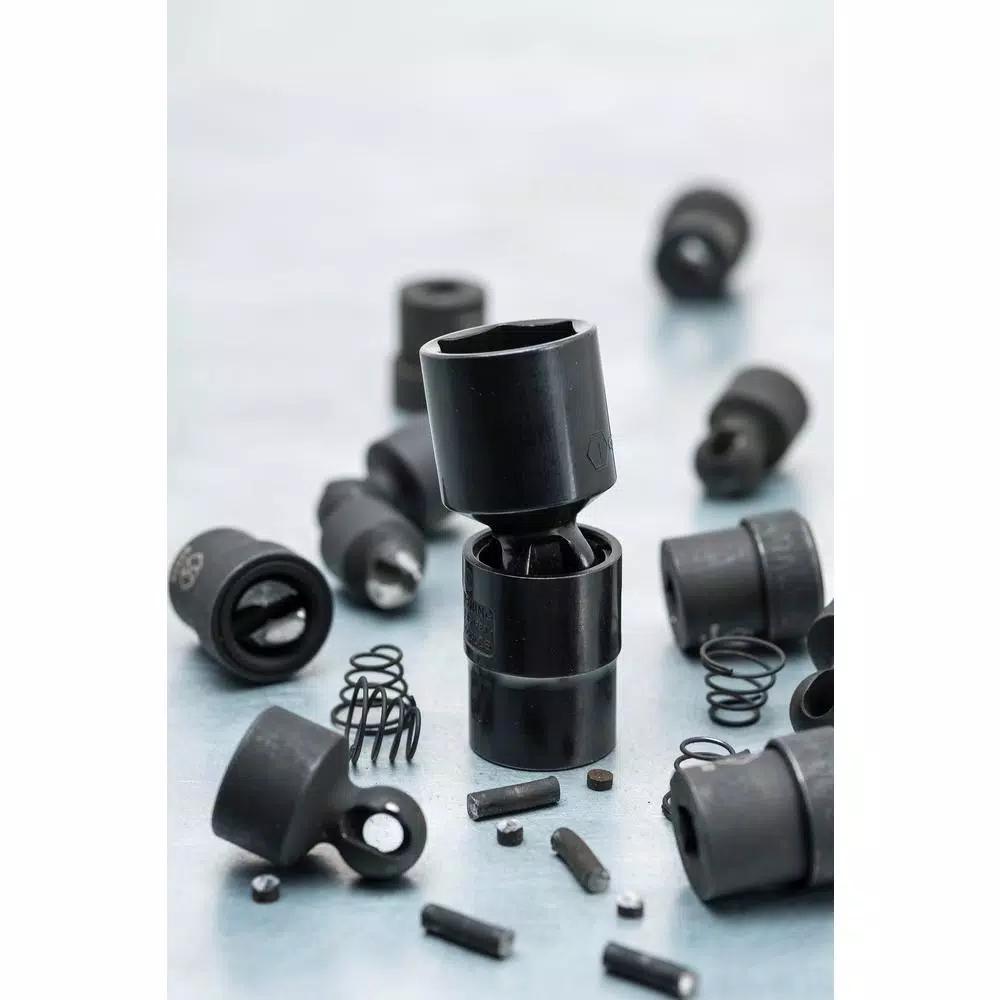 GearWrench 3/8 in. Drive X-Core Pinless Universal Joint Impact Extension Set, 3-Piece