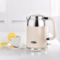Kalorik 1.7L Retro Electric Kettle, 7-Cup Mid-Century Design, Cream thumbnail 5