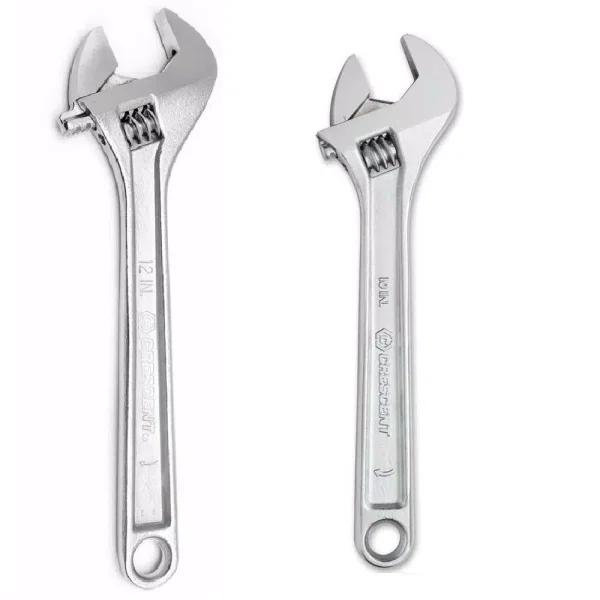 Crescent 2-Piece Adjustable Wrench Set, 10 in. and 12 in.