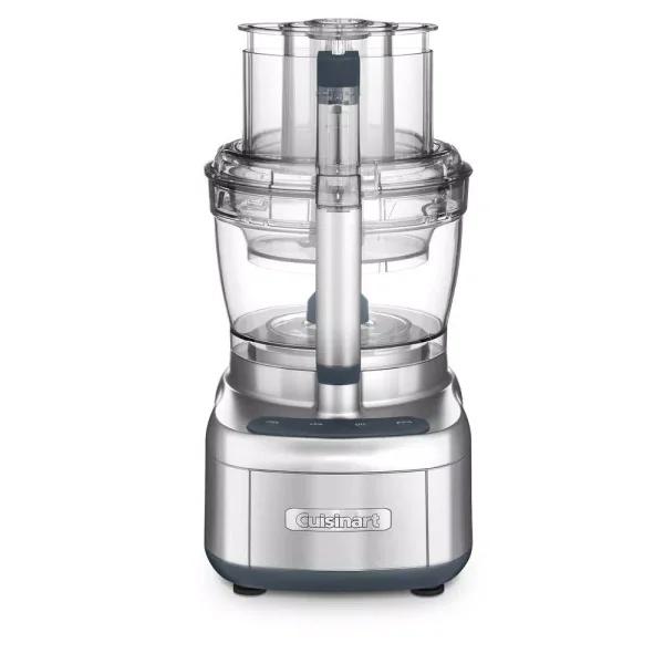 Cuisinart Elemental 13-Cup Food Processor with Dicing Kit and 4.5-Cup Bowl, 3-Speed, Silver