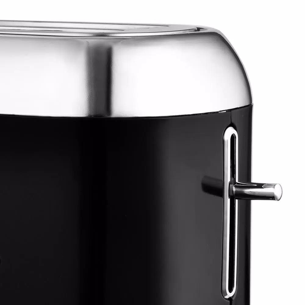 Kalorik 2-Slice Retro Wide Slot Toaster - Black