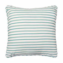 Laura Ashley Rosemary Blue and White Floral 20 in. x 20 in. Down Throw Pillow thumbnail 2