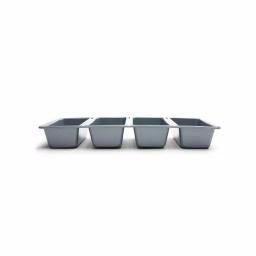 Fox Run Preferred Non-Stick Linked Loaf Pan, 4-Cavity Mini Loaf Baker thumbnail 4