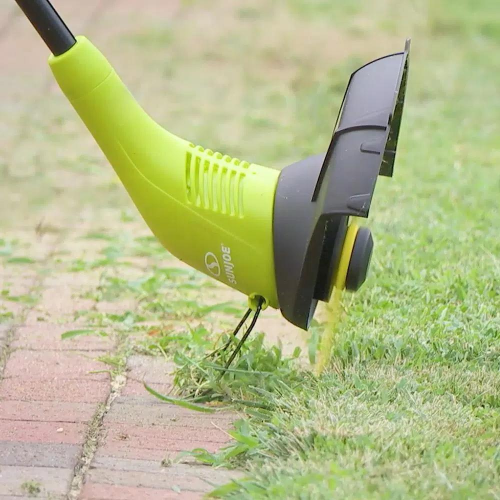 Sun Joe Sharperblade 2-in-1 Corded Electric Grass Trimmer and Lawn Edger, 4.5 Amp, 11.5 in. Swath