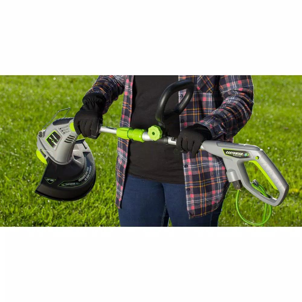 Earthwise 15 in. Corded Electric String Trimmer, 5 Amp Weed Whacker
