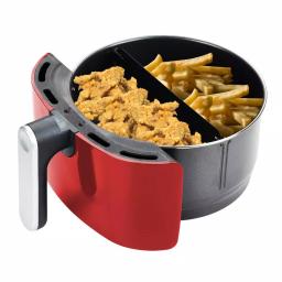 GoWISE USA 5 Qt. Air Fryer with Duo Touchscreen Display, 8 Presets, 1500W, Red thumbnail 4