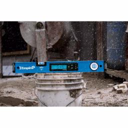 Empire True Blue 24 in. Digital Box Level, 8 in. Magnetic Torpedo Level, and 7 in. Rafter Square Kit thumbnail 10