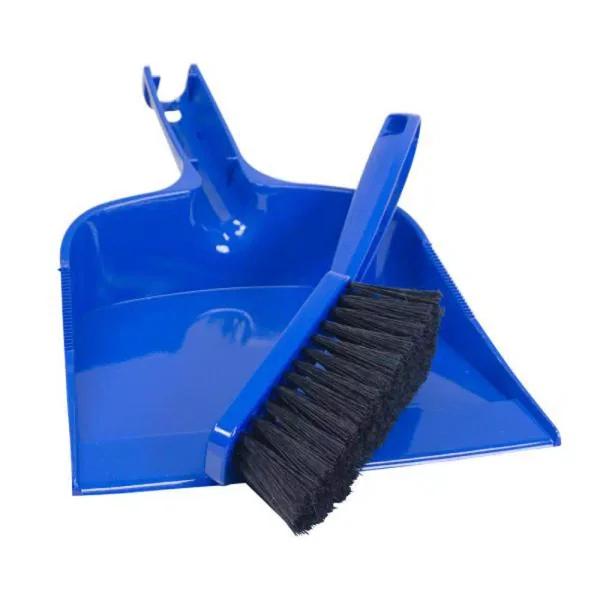 Quickie Dust Pan and Brush Set, 6-Pack - Multi-Purpose Cleaning Tool Set