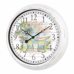 La Crosse Technology Margaritaville 15.75 in. Indoor/Outdoor Quartz Wall Clock - Changes in Latitudes thumbnail 3
