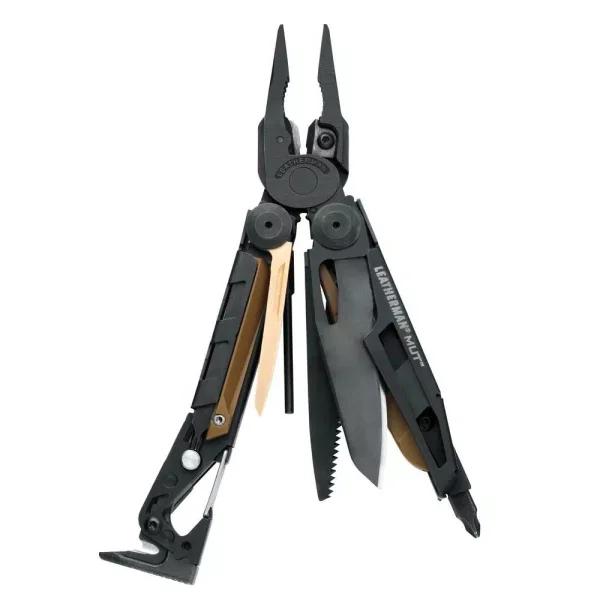 Leatherman Tool Group Leatherman MUT 16 Black Tactical Military Multi-Tool with 3 Bits