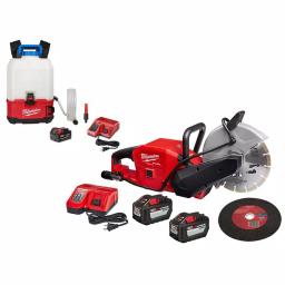 Milwaukee M18 FUEL 9 in. Cut Off Saw Kit with ONE-KEY and M18 SWITCH TANK Water Supply Kit thumbnail 1