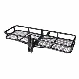 Max Load 500 lb. Capacity 58 in. x 17 in. Steel Folding Hitch Cargo Carrier for 2 in. Receiver thumbnail 2