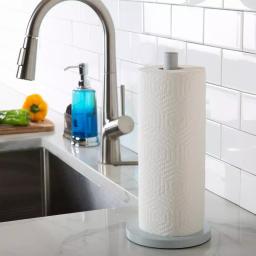 Laura Ashley Speckled Paper in White Paper Towel Holder thumbnail 1