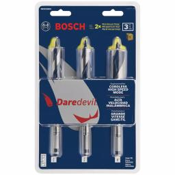 Bosch Daredevil High-Speed Auger Bit Set, 3-Piece, Hex Shank thumbnail 3
