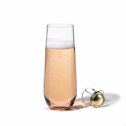 TOSSWARE Reserve 9 oz. Unbreakable Tritan Stemless Champagne Glasses, Set of 24 thumbnail 2