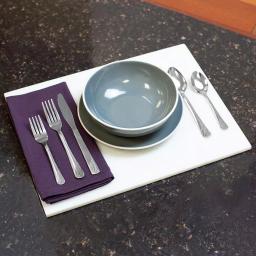 Home Basics River 20-Piece Stainless Steel Flatware Set, Silver Service for 4 thumbnail 2