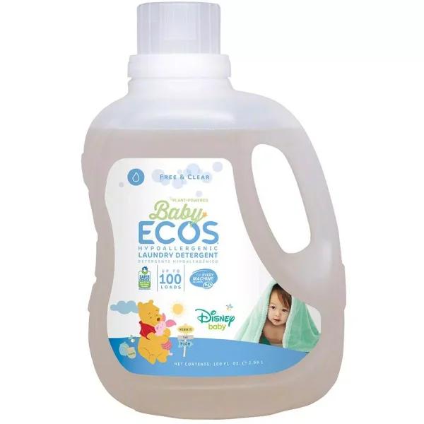 ECOS Baby Disney Free and Clear Liquid Laundry Detergent, 100 oz.