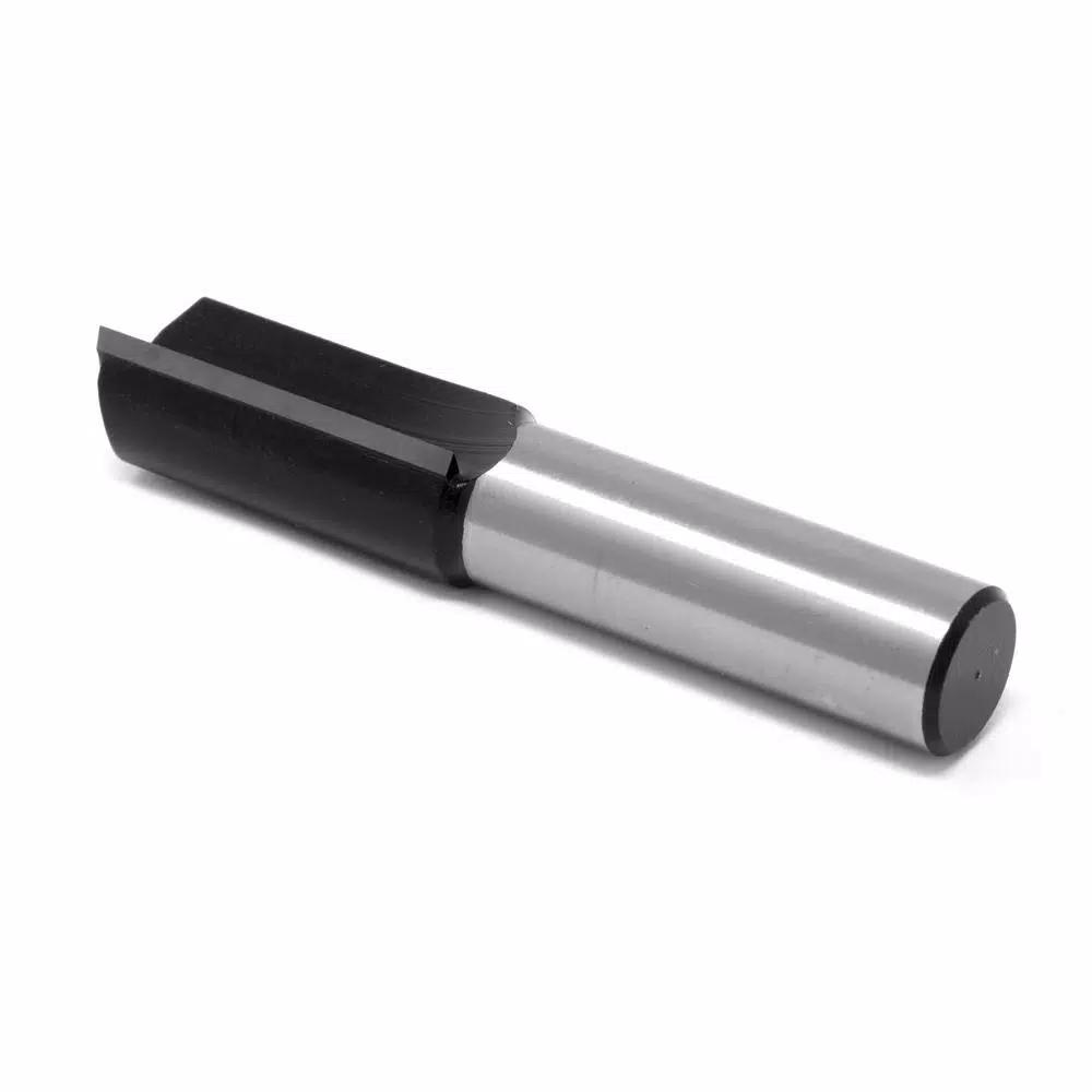 WEN 5/8 in. Straight 2-Flute Carbide Tipped Router Bit, 1/2 in. Shank