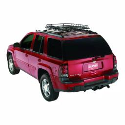 Lund Steel Roof Rack Cargo Basket - Large Capacity Powder Coated Cargo Carrier, Black thumbnail 3