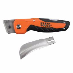 Klein Tools 2.5 in. Replacement Sheep Foot Blades for Cable Skinning Utility Knife (3-Pack) thumbnail 5