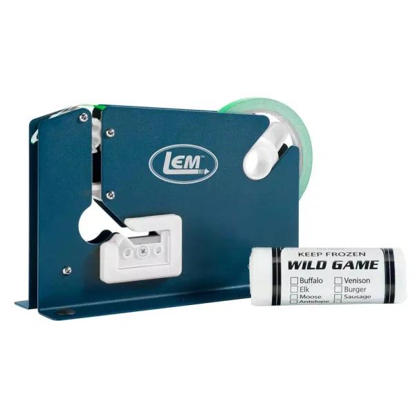 LEM Meat Grinder Packaging System with Poly Bag Tape Machine and Wild Game Bags