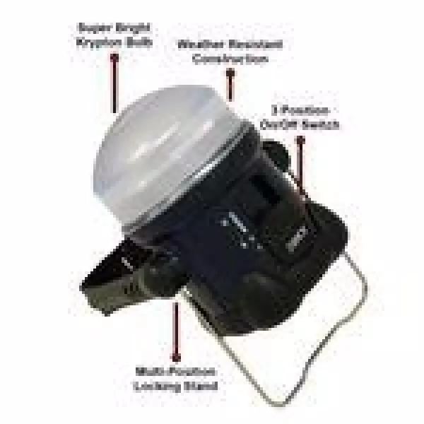 Dorcy Portable Dual Focusing LED Area Lamp Lantern, 40 Lumens, Green