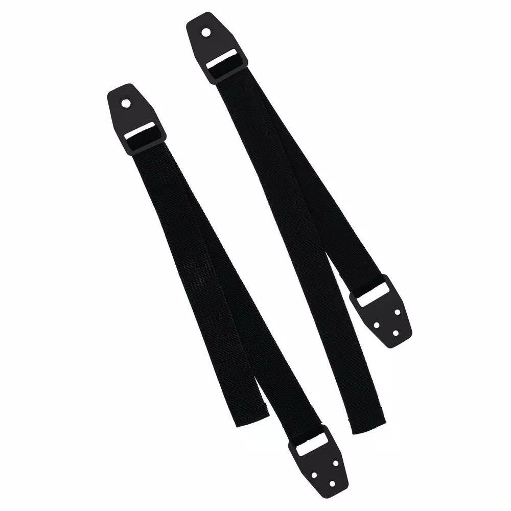 Dreambaby Flat Screen TV Saver - Heavy-Duty Anti-Tip TV Stabilizer Straps, Black