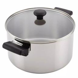 Farberware Classic Traditions 12-Piece Stainless Steel Nonstick Cookware Set thumbnail 2