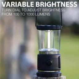 LUXPRO 3D Rugged LED Lantern, 1000 Lumens, 360° Broadbeam Light with TackGrip thumbnail 4