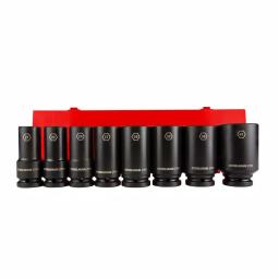 Steelman PRO 79255 3/4 in. Drive 8-Piece Deep Metric Impact Socket Set thumbnail 1