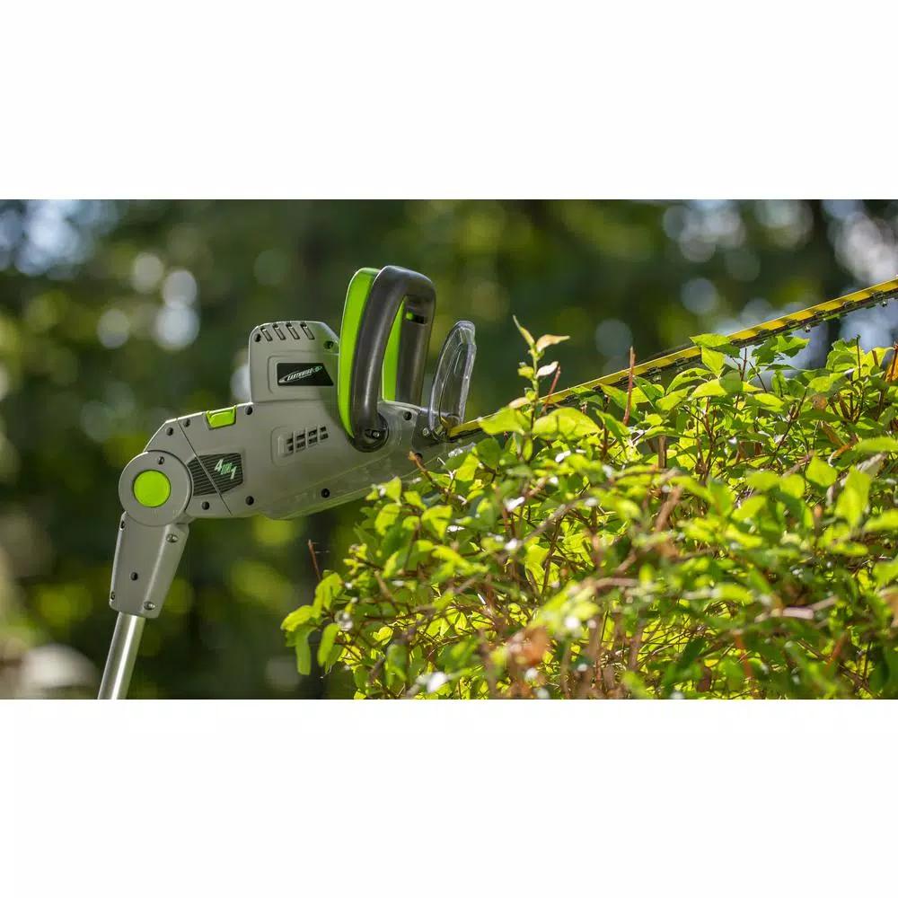Earthwise 2-in-1 18 in. 4.5 Amp Electric Multi-Tool Pole and Hedge Trimmer