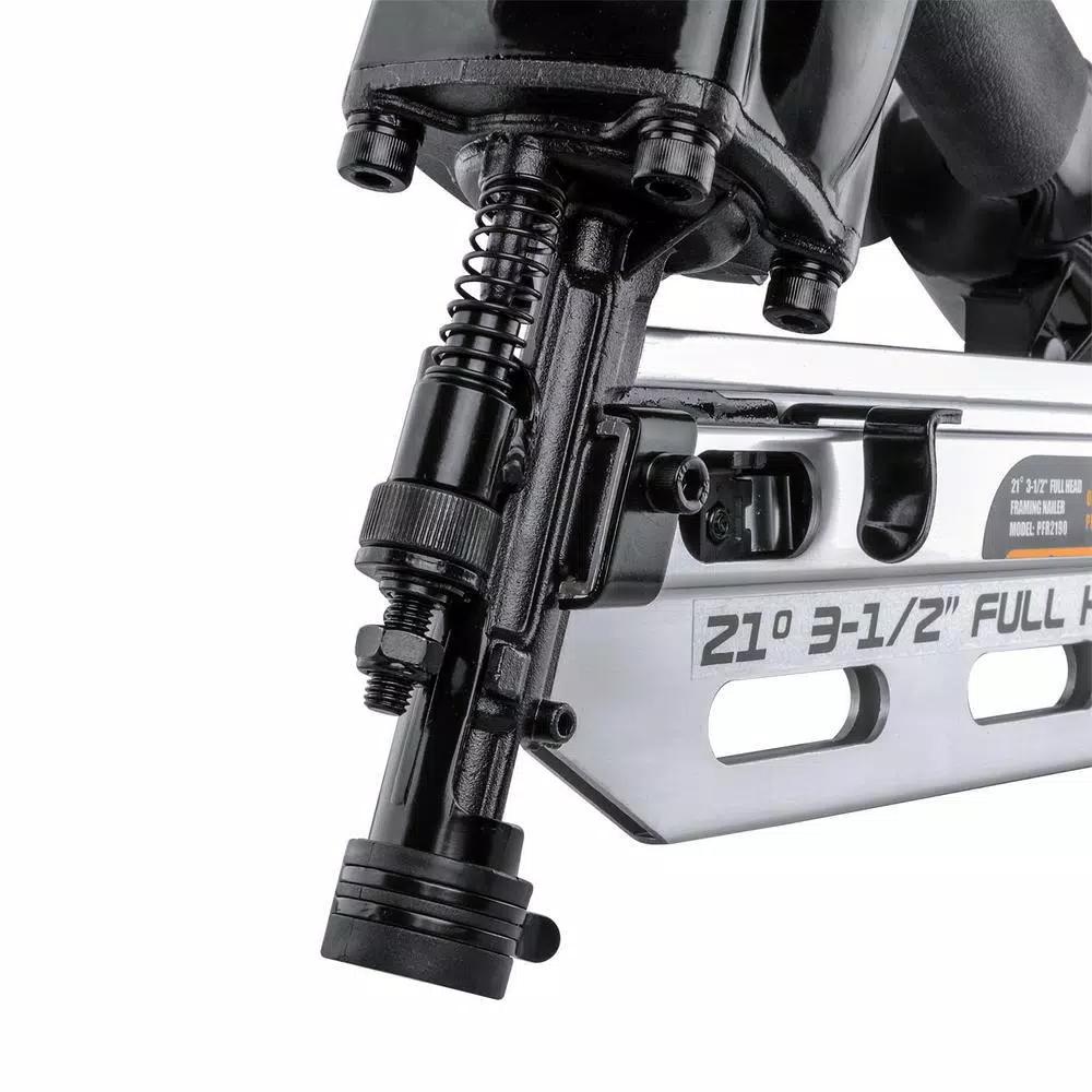 Freeman Pneumatic Framing and Coil Siding Nailer Combo Kit with Storage Case