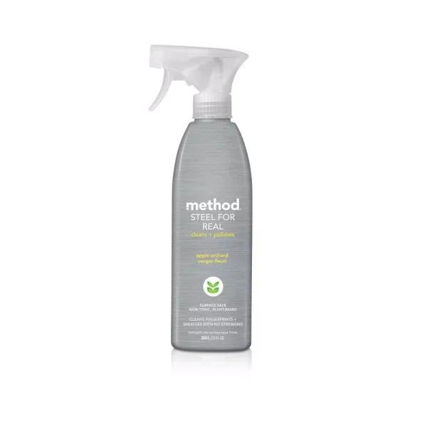 Method Real Apple Orchard Stainless Steel Spray Cleaner, 12 oz.