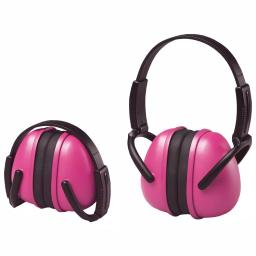 ERB 239 Foldable Ear Muffs, Pink, NRR 23 dB Hearing Protection thumbnail 1